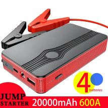 Avviatore di emergenza automatico multifunzione portatile 20000mAh Power Bank Booster 12VBatteria Caricatore di emergenza Dispositivo di avviamento benzina diesel