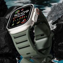 Cinturino in silicone per Apple watch ultra 2 3 band 49mm 45mm 44mm 42mm 46mm accessori cinturino correa iwatch 11 10 9 8 7 6 SE 5 4