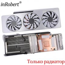 Rtx3080 Grafikkarten kühlkörper für Gigabyte Geforce RTX 3080 RTX 3090 Vision OC 3x Grafikkarten Kühler mit Rück platte