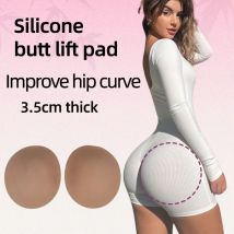 1 paar Silikon Gesäß Pads Unsichtbare Dünne Kante Big Butt Enhancer Hüfte Kreuz Pad Shapewear Einsätze Skifahren Kissen Gefälschte Butt Pads