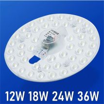12W 18W 24W 36W Pannello ad anello LED Cerchio di luce Risparmio energetico Il modulo lampada da soffitto circolare Pannello luminoso a LED Illuminazione domestica