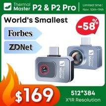 P2/P2Pro Termocamera Rilevamento calore 512 × 384 per telefono 1112 ℉   Termocamera a infrarossi