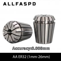 Pinza ER32 Pinza ER Mandrino 1mm-26mm 3.175mm 6.35mm 12.7mm Set di pinze ER32 AA 0.008mm Pinza a molla Fresatrice CNC Tornio