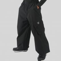 Super Loose Men Ski Pants Baggy Hip Hop Style Snowpants Outdoor Windproof Breathable Sport Trousers Large Pocket Winter Britches