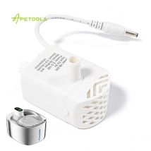 APETDOLA Haustier Wasser Brunnen Anti-trocken Brennen Motor Wasserpumpe Für 4L Edelstahl Katze Wasser Brunnen FS10pro