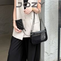 Damen-Handtasche mit ausgehöhlter Strandgitterkette, modisch, Sommer, 2025, Trend, Umhängetasche, lässig, klassisch, luxuriöses Design