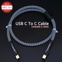 CANARE L-4E6S Cavo USB tipo C a C GIAPPONE HiFi USB C a C Cavo dati audio PC DAC NAS mobile