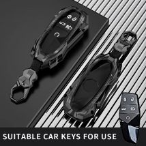 Passend für MG ZS Autoschlüsseletui, Abdeckring, Schutzkette, MG ONE 2022 2023 2024