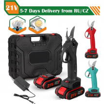 KKMOON 21V potatore elettrico senza fili cesoia da potatura efficiente albero da frutto Bonsai potatura rami Cutter strumento paesaggistico