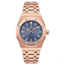 PAAZOMU Luxury Watches For Men Stainless Steel Waterproof Luminous Man Watch Date Week Fashion Casual Men's Quartz Watch Reloj