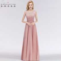 Chiffon Spitze lange Abendkleider für Frauen 2023 staubig rosa sexy v zurück formelle Party Ballkleider mit Schärpen Vestido de Fiesta