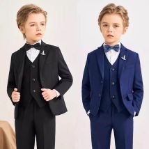 Blume Jungen Anzug Für Hochzeit Teenager Kinder Formelle Zeremonie Smoking Kleid Kinder Foto Blazer Party Leistung Kostüm