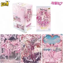 KAYOU Genuine Hatsune Miku Card Sakura Poetry Chujianbao Animation Cartoon Game Collection Card Peripheral Toy Girl Gift