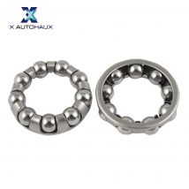 X Autohaux 2/4pcs Bicycle Bearing Replacement Middle Axle Ball Frame Bike Headset Caged Retainer For MTBRoad Bikes