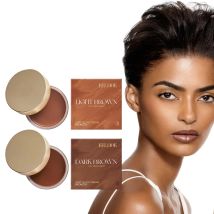 Braune Bräunungscreme, sonnenlose Selbstbräunungs-Körperbronzer, Sommer, Strand, Outdoor, natürliche Bräunung, feuchtigkeitsspendende Behandlung, schwarze Creme
