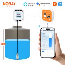 10M Moray ME202R 433MHz Tauch Hohe Genauigkeit Fernalarm LED Temperaturanzeige WIFI Tank Level Sensor