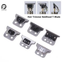 ● ★ ☑ 1PC Tagliacapelli T-Blade Con 1 paio di viti Tagliacapelli in acciaio inossidabile Testa calva Tagliacapelli Testa Accessori per tagliacapelli
