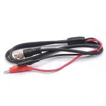 1Pcs 50cm BNC Male Plug to Dual Alligator Clip Oscilloscope Test Probe Lead Coaxial Q9 Crocodile Clip Test Line Cable