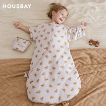 Sacco a pelo per neonati 0-24 mesi Sacco a pelo invernale più spesso Maniche rimovibili Bambini Anti-calcio Prevenire il freddo Coperta per bambini 3.5Tog