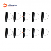 10 Stück Gepanzerte HDMI2.0 HDMI2.1 Kabelschutzkappen 4/6-adrig LC SC SDI RJ45 Ethernet-Kabel 8,5mm Erkennbare Metallabdeckung