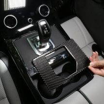Für Land Rover Range Rover Evoque L551 2015-2018 Weich kohle faser Auto Schalttafel Abdeckung Verkleidung Aufkleber Innen Autozubehör