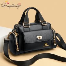 Freizeit marke Handtasche hochwertige Damen Umhängetaschen Modedesigner große Kapazität weiches Leder Lokomotive Tasche Sack ein Haupt