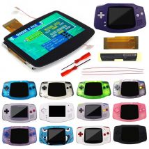 Hispeedido GBA IPS LCD V5 Laminato Goccia In 720X480 Retroilluminazione Retroilluminato Pixel KIT Per Game Boy Advance GBA Con Alloggiamento