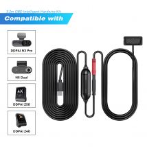 DDPAI Dash Cam Smart OBD Hardware Kit kompatybilny z modelami N1 Dual, N3 Pro, N5 Dual, Z50, Z60 Włącz 24-godzinny monitor parkowania