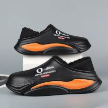 Winter Männer Frauen Warme Hausschuhe Baumwolle Hausschuhe Outdoor Indoor Warme Schuhe Wasserdicht Herren Paar Hause Schlafzimmer Plüsch Warme Hausschuhe