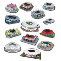 Feooe DIY 3D Puzzle Fußballplatz Modellbau Stadion Montagespielzeug
