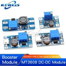 Modulo boost regolabile DC-DC MT3608 Modulo step up piastra boost 2A con MICRO USB da 2 V-24 V a 5 V 9 V 12 V 28 V