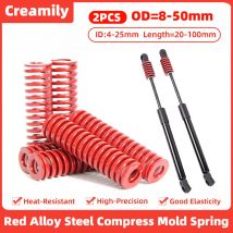 Cremaily 2PCS Molla Stampo A Spirale Stampaggio Compressione Molla Per Baule Posteriore Portellone Supporto Supporto Barra di Sollevamento Strumento per Auto