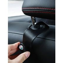 2pcs Universal Car Seat Headrest Hook Hanger Storage Car Back Seat Hooks Organizer Holder For Alfa Romeo Giulia Stelvio MiTo 4C