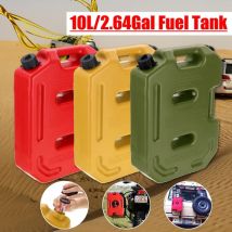 10L Liter Schwarz Jerrycan Kunststoff Kraftstoff Tank Ersatz Benzin Öl Jerry Can Auto Motorrad ATV SUV UTV Benzin Lagerung Tank Jerrycan