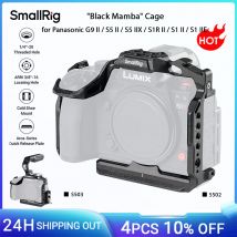 Gabbia SmallRig "Black Mamba" per Panasonic G9 II / S5 II /S5 IIX/S1R II/S1 II/S1 IIE con piastra a sgancio rapido per Arca-Swiss -5502