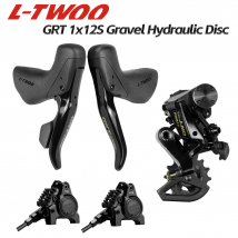 LTWOO GRT 12 - Hydrauliczny układ hamulcowy tarczowy 1x12s do rowerów szosowych i gravelowych, karbonowy, 5-częściowy zestaw, Benchmark GRX