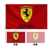 90x150cm Racing Motorcycles Car Printed Racing Sport Banner Flag For Ferrari Teams SJ Scuderia Ferrari LaFerrari Daytona SP3 F80