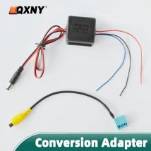 QXNY12V Auto Rückansicht Kamera Power Filter Gleichrichter RCD330 PQ MIB RCA Umwandlung Adapter Power Helfer Für VW BMW BENZ Audi