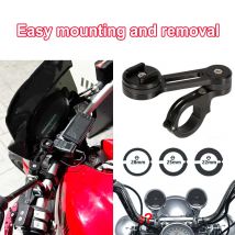 Motorrad Navigation Halter Unterstützung Telefon Verbinden Ständer Telefon 22mm 25mm 28mm Lenker Halterung Ohne Telefon Adapter