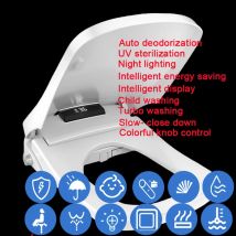 Quadratische Smarte WC-Sitzauflage Bidet Japanische Toiletten Intelligentes WC-Sitz Elektrisches Bidet