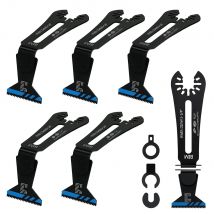 BRSCHNITT Universal Bimetall 90 °   Reach Oszillierende Sägeblätter, Multitool-Klingen für oszillierende Werkzeugklingen aus Holz und PVC