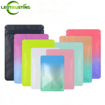 100PCS Foglio di Alluminio Cerniera Sacchetto di Imballaggio FAI DA TE Tè Al Cacao Matcha In Polvere Caffè Snack In Polvere Zucchero Spezie Regalo Sacchetti termosaldabili