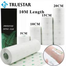 10M Tattoo Bandage Roll Transparent Tattoo Film Waterproof Protective Skin Wound Repair Film Tattoo Wrap Roll Tattoo Accessories