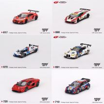 MINI GT 1/64 Modello in lega Decorazione auto 720 Lamborghini 670 Auto pressofuso Modello di veicolo giocattolo