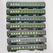 Mtc zug modell ho 1/87 ca23 speisewagen grün modellzug modellbahn auto spielzeug sind in einer vielzahl von optionen erhältlich