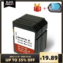 Mapa de actualización de navegación para Volkswagen RNS 315 AZ V12 Tarjeta SD GPS de Europa Occidental 3AA051866BE Sat Nav