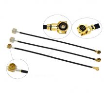 1PCS U.fl IPX-1 Male to IPX-1 Female / IPX-4 MHF4 Female Jack Pigtail RF1.13 / RF0.81 IPX Jumper Antenna Extension Cable Cord