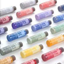 DSPIAE XG Series Pre-Mixed Water-Based Paint 50ML Basic Color Master Spray Painting Kit for Model Hobby DIY Hand-Painted Pigment