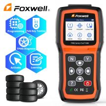 FOXWELL T1000 herramienta TPMS programación activa sensores TPMS comprobar llave RF FOB sistema de monitoreo de presión de neumáticos Detector de prueba automática