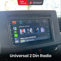 Junsun 7" Android12 Universal-Autoradio Multimedia für VW Fiat Renault Nissan Hyundai Autoradio für Apple Carplay kabellose 2Din